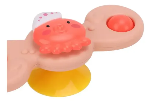 Girador Con Ventosa 3 Piezas Para Bebes Varios — foto 4