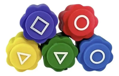 Gonggi Mini Juego El Juego Del Calamar 5 Piezas De 2cm Multicolor