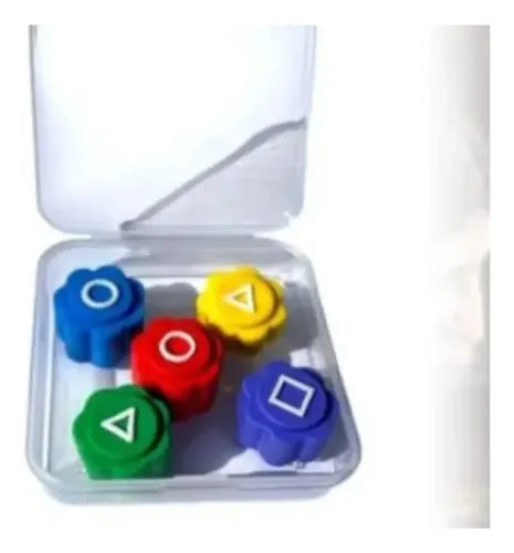 Gonggi Mini Juego El Juego Del Calamar 5 Piezas De 2cm Multicolor — foto 5