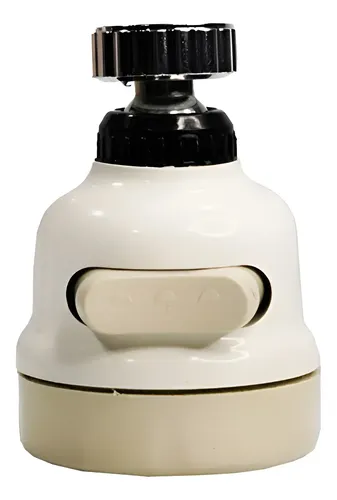 Grifo Movible Llave De Cocina Giratorio Lavaplatos Ajustable Blanco — foto 2