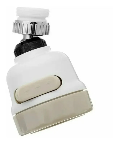Grifo Movible Llave De Cocina Giratorio Lavaplatos Ajustable Blanco — foto 6