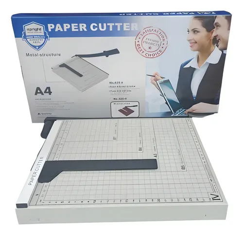 Guillotina Metálica A4 Cortador De Papel, Fotos, Hojas — foto 9