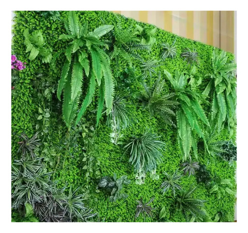 Helecho Colgante Flor Artificial Vara Frondosa Colgante Verde — foto 4