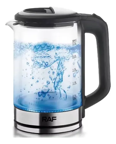 Hervidor De Agua Eléctrico 1500w 2,5lts Plateado