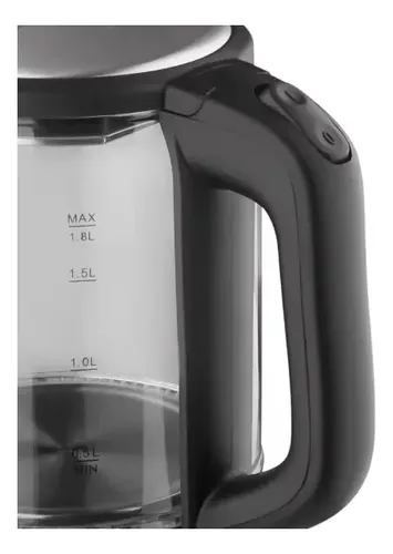 Hervidor De Agua Eléctrico 1500w 2,5lts Plateado — foto 6