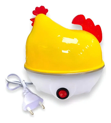 Hervidor De Huevos Al Vapor Forma De Gallina Amarillo