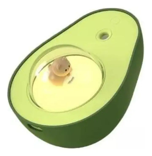 Humidificador Difusor Aromático Luz De Noche Diseño Palta Verde — foto 2