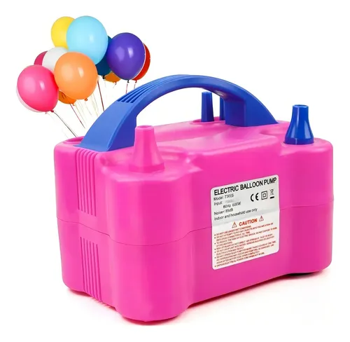 Inflador De Globos Bombas Eléctrico 2 Inyectores Fiestas — foto 5