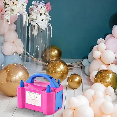 Inflador De Globos Bombas Eléctrico 2 Inyectores Fiestas — foto 6