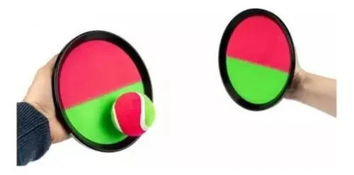 Juego Atrapa Pelota Con Velcro Niño Adulto — foto 5
