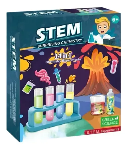 Juego De Ciencia Experimentos Laboratorio Niños Juego