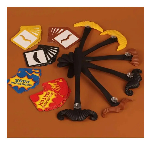 Juego De Mesa Atrapa Tu Bigote  Juego De Emparejar Bigotes — foto 7