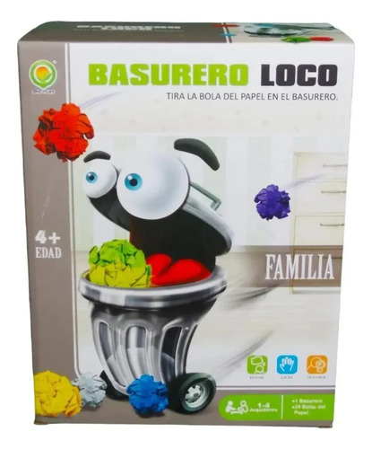 Juego De Mesa Basurero Loco Para Niños Diversión Entretenido — foto 3