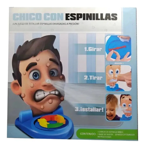 Juego De Mesa Chico Con Espinillas Para Todas Las Edades — foto 3
