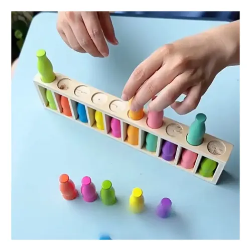 Juego De Mesa Combina Las Botellas De Colores Juego Tiktok — foto 3