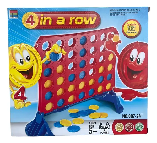 Juego De Mesa Conectados 4 In A Row Divertido