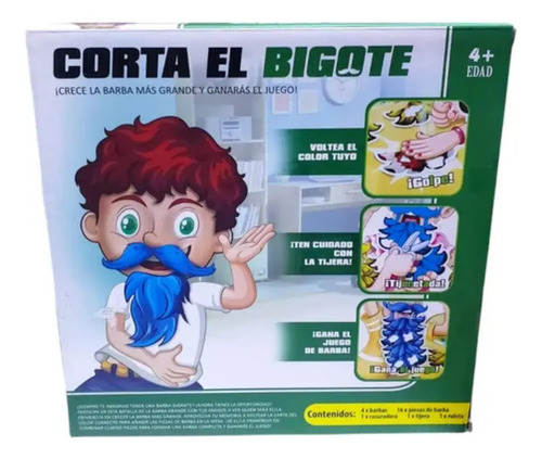 Juego De Mesa Corta El Bigote Entretenido Juego Familiar New — foto 2