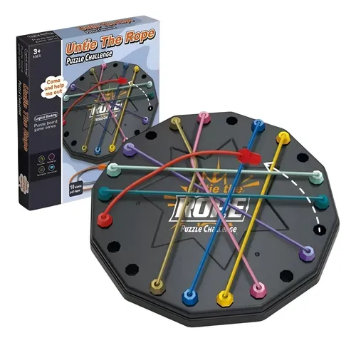 Juego De Mesa Desatado Para Niños Destreza Motricidad