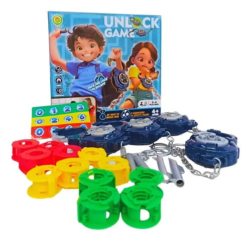 Juego De Mesa Infantil Esposados Diversión Para Niños