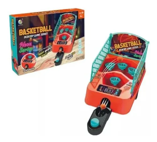 Juego De Mesa Lanza Bolas Basquetbol Baloncesto Para Niños