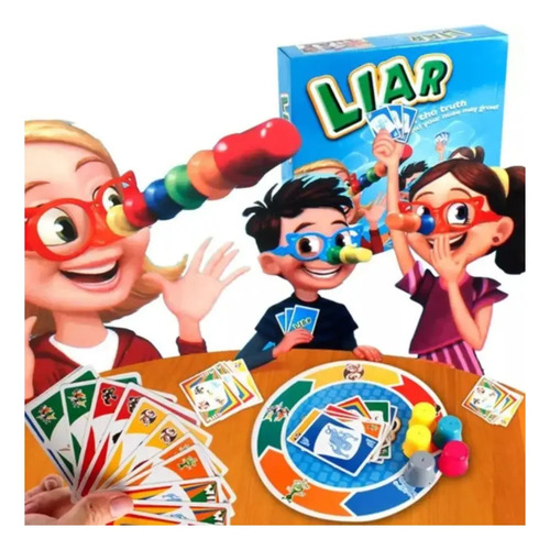 Juego De Mesa Mentiroso De 3 A 6 Jugadores