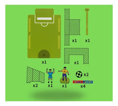 Juego De Mesa Mini Futboll Infantil Futbolito — foto 8