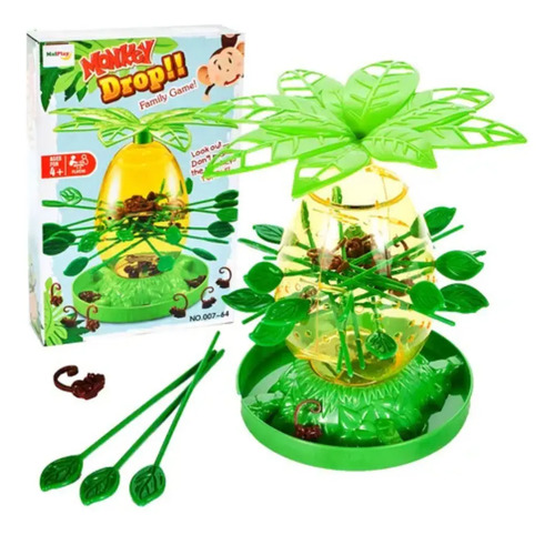 Juego De Mesa Monos Locos Diversión Y Habilidad Para Niños