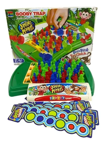 Juego De Mesa Monos Saltarines Para Niños