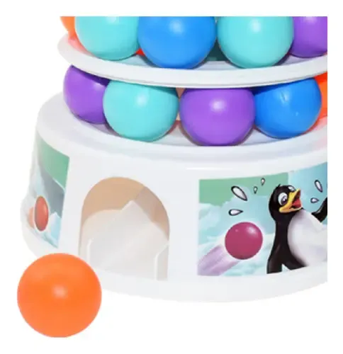 Juego De Mesa Pingüino Torre De Equilibrio — foto 3