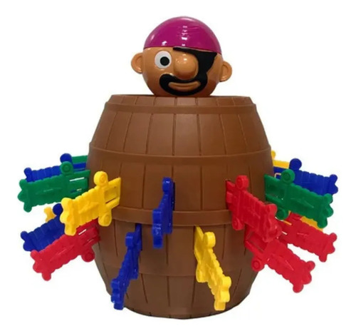 Juego De Mesa Pirata Saltarín Barril Juguete Infantil