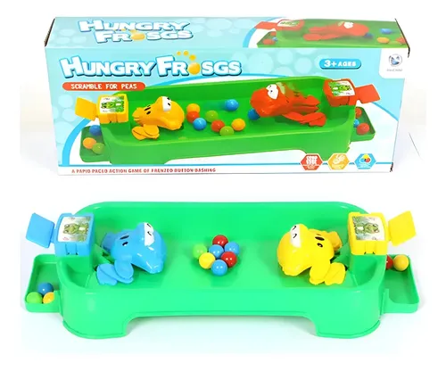 Juego De Mesa Ranitas Saltarinas Come Pelotas Para Niños