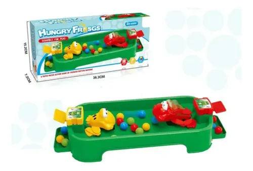 Juego De Mesa Ranitas Saltarinas Come Pelotas Para Niños — foto 2