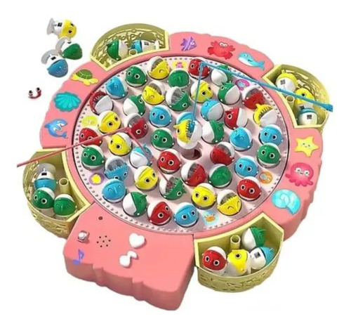 Juego De Pesca Magnético Interactivo Para Niños