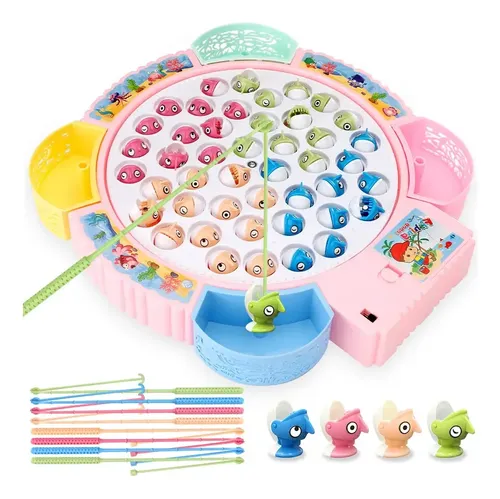 Juego De Pesca Magnético Interactivo Para Niños Con Música — foto 2