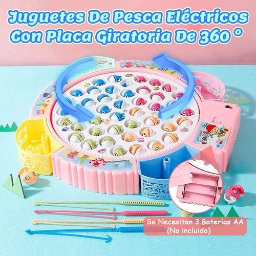 Juego De Pesca Magnético Interactivo Para Niños Con Música — foto 4