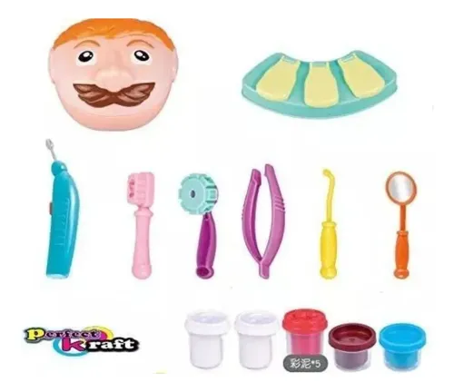 Juego Dentista De Plasticina Para Niños Juguete Didáctico Dentista — foto 2