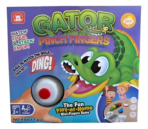 Juego Didactico Del Cocodrilo Y Sus Ganchos Cocodrilo