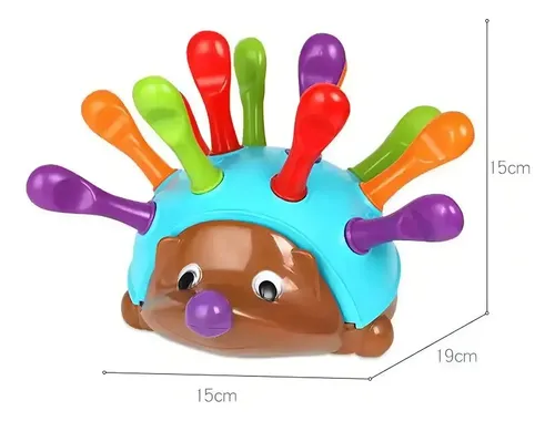 Juego Didáctico Encaje De Formas Y Figuras Para Niño Y Niña Multicolor — foto 2