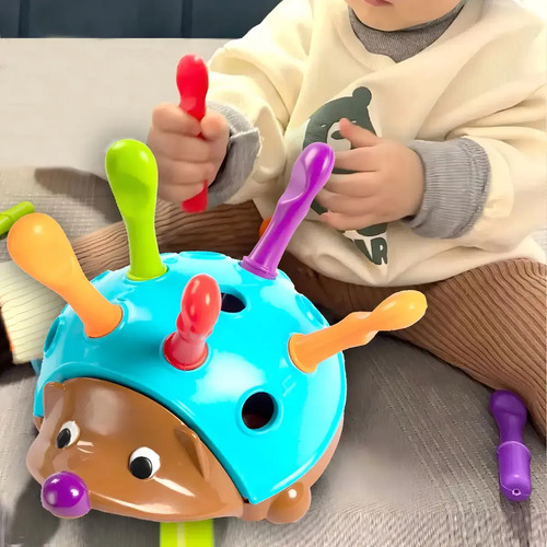 Juego Didáctico Encaje De Formas Y Figuras Para Niño Y Niña Multicolor — foto 7