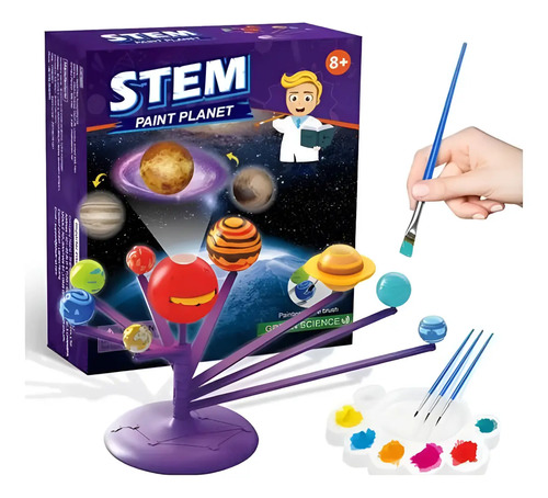 Juego Didáctico Sistema Solar Experimento Científico Proyect Varios