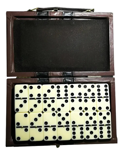 Juego Domino Con Caja Dura Acolchada 28pcs