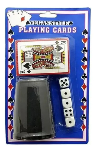 Juego El Cacho Con 5 Dados + Mazo De Cartas — foto 2