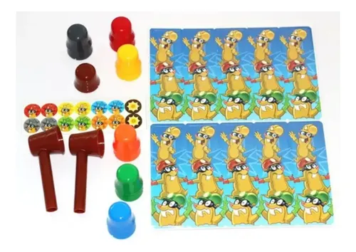 Juego Familiar Stack A Mole De Tazas Para Apilar Topitos — foto 2