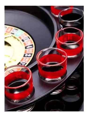 Juego Fiestas Ruleta Rusa Estilo Casino Beber Shots 16 Copas — foto 4