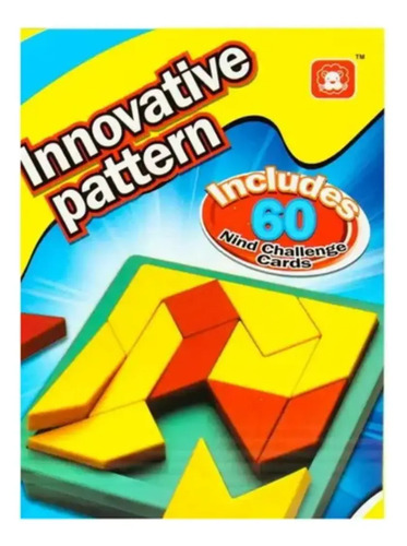 Juego Lógico Innovative Pattern Con 60 Tarjetas Juguete Mesa — foto 5
