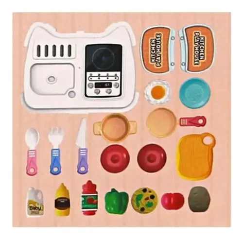Juego Mochila De Cocina Aprendizaje De Utensilios Varios — foto 3