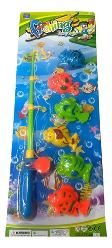 Juego Pesca Con Caña Juguete Acuático Para Piscina Playa