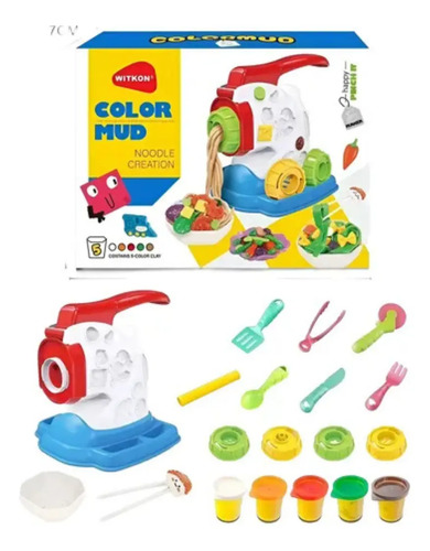 Juegos De Masas Y Plastilinas Para Niños Multicolores Comida