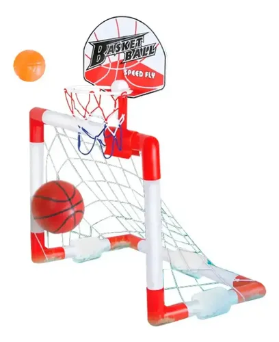 Juegos Inflable Deportivos 2 En 1 Futbol Y Baloncesto Varios — foto 2