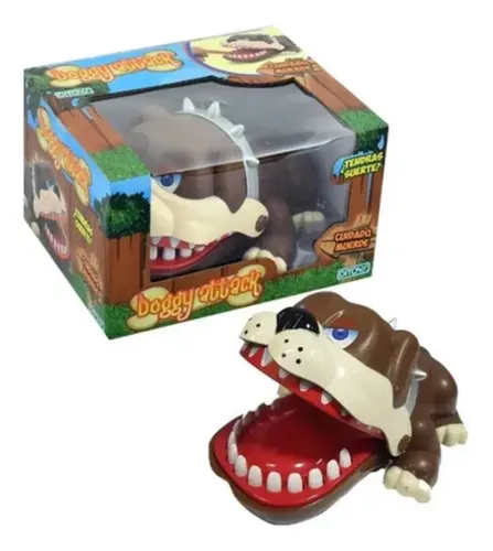 Juguete Bulldog Dentista Juego Clásico De Mesa Perro Muerde — foto 3